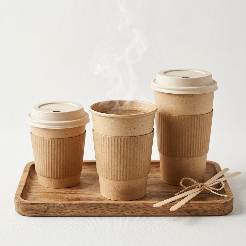 Eco-friendly coffee cups
