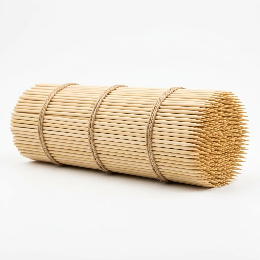 Wholesale Bamboo BBQ Skewers for Grilling and Food Prep