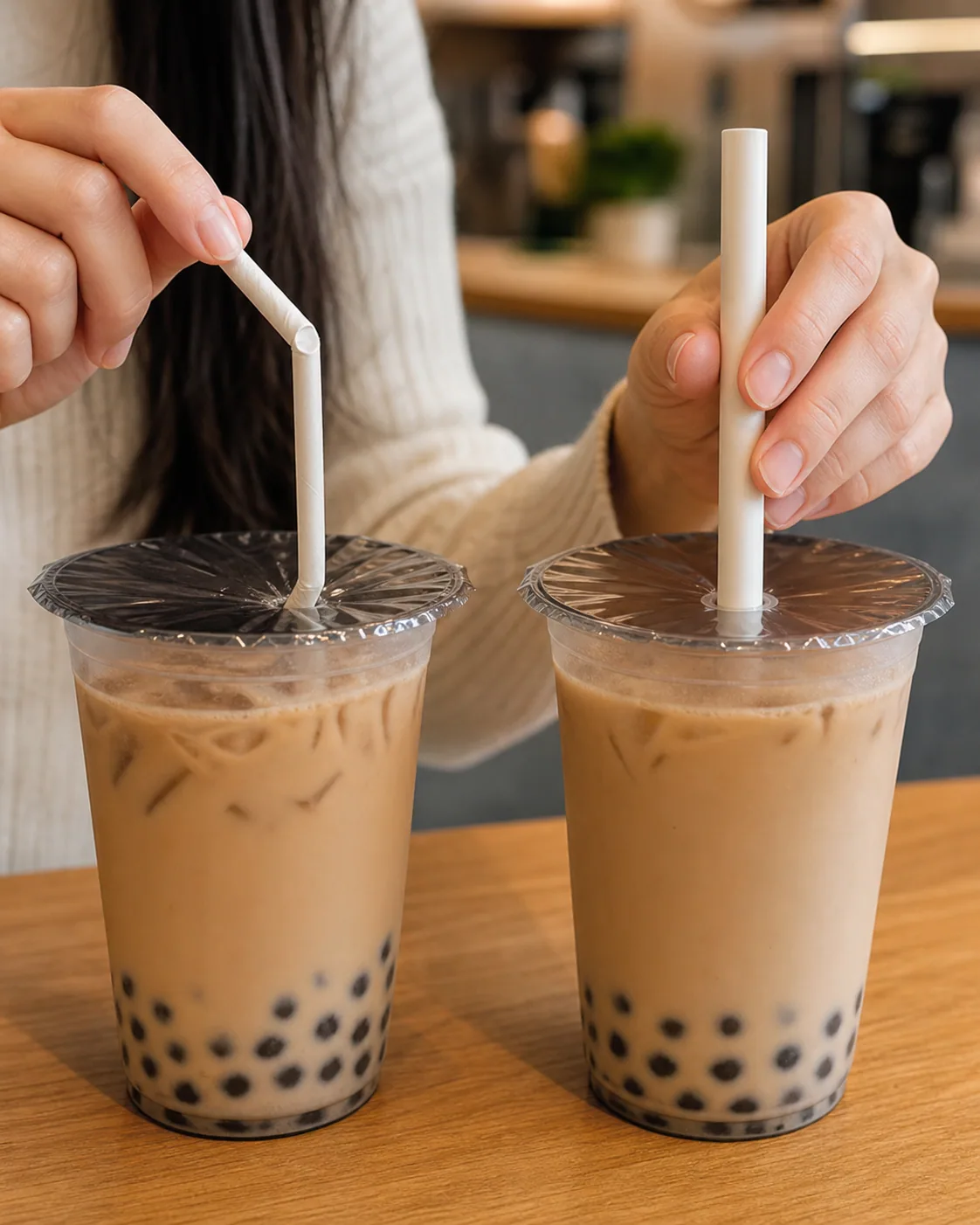 Which Straw is Better for Boba: PLA or Paper? blog illustration