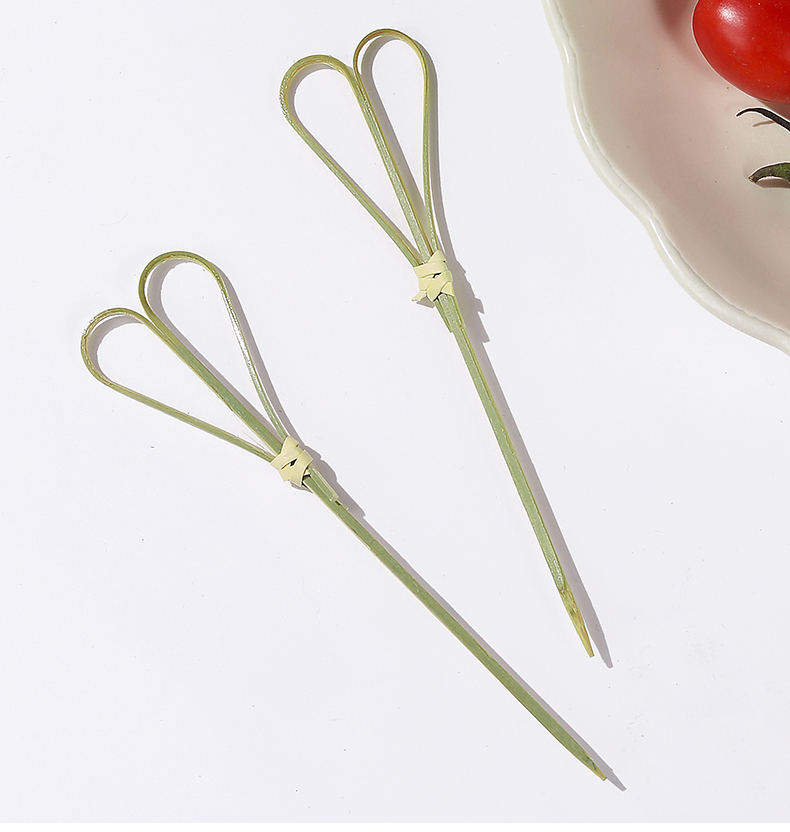 Disposable Bamboo Knotted Skewers - view 4