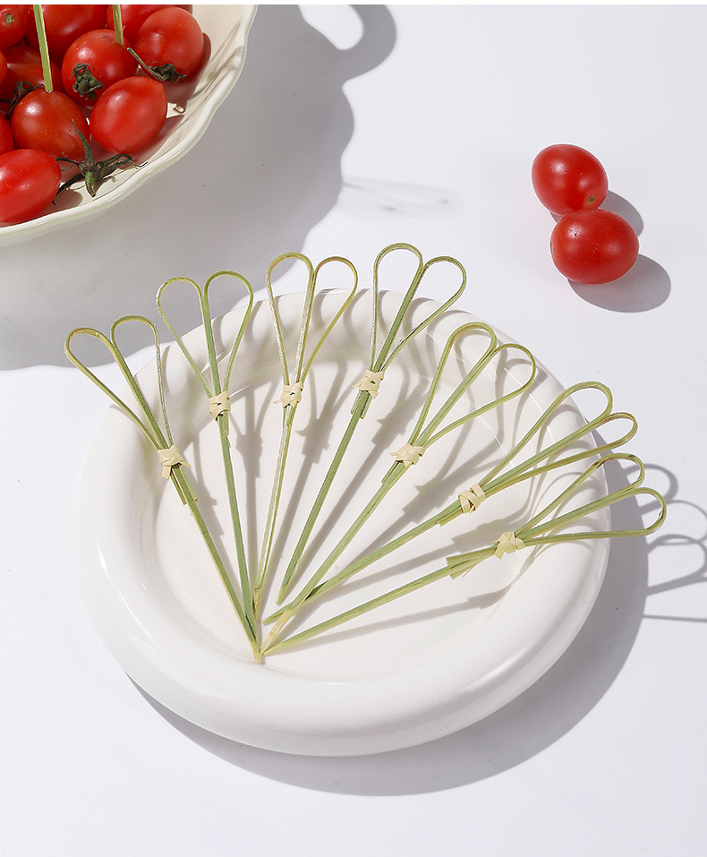 Disposable Bamboo Knotted Skewers - view 6