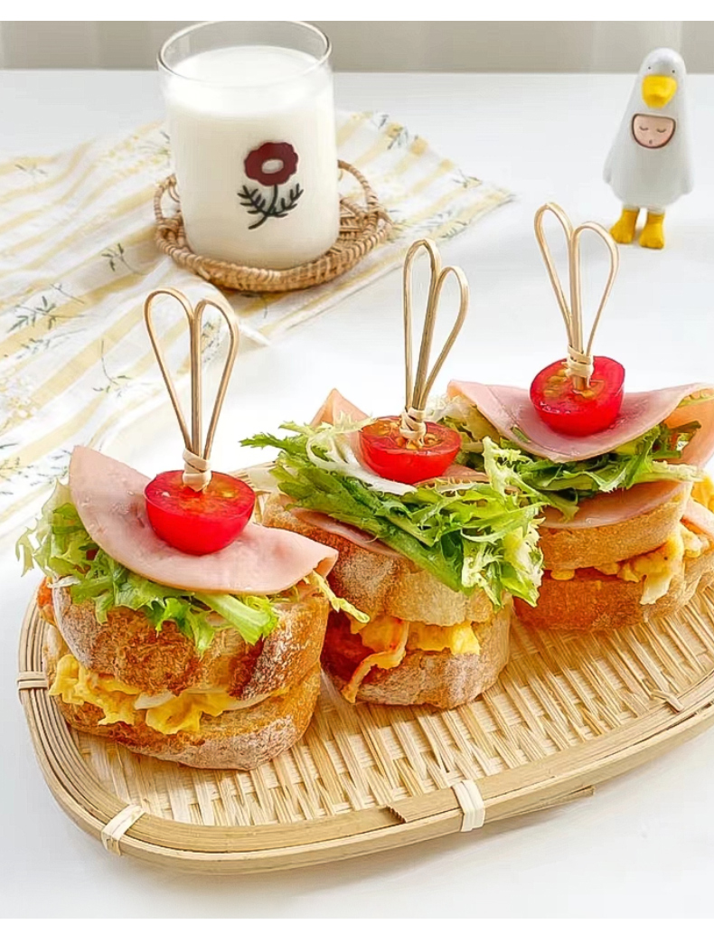 Disposable Bamboo Knotted Skewers - view 2