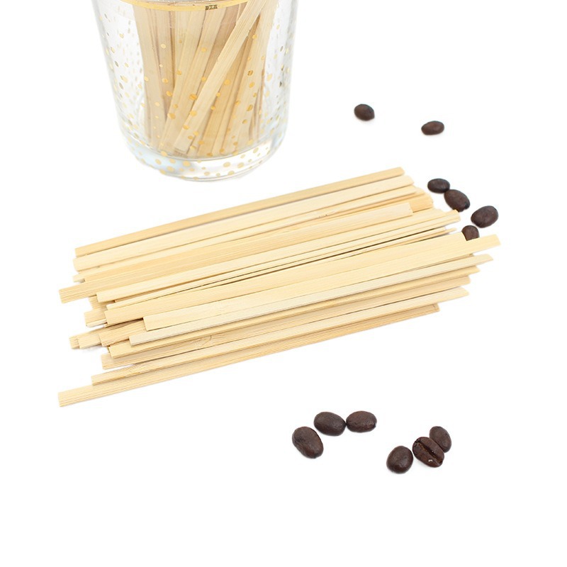 Disposable Bamboo Coffee Stirrer - view 5