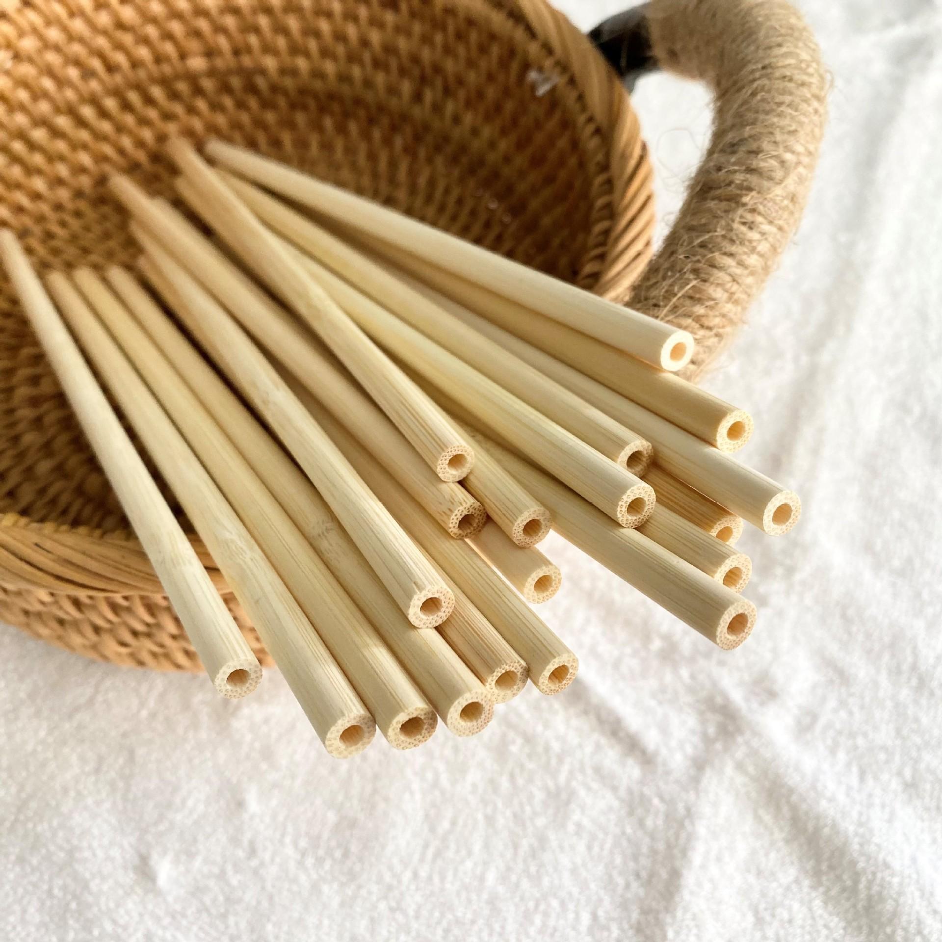 Disposable Bamboo Straws - view 2
