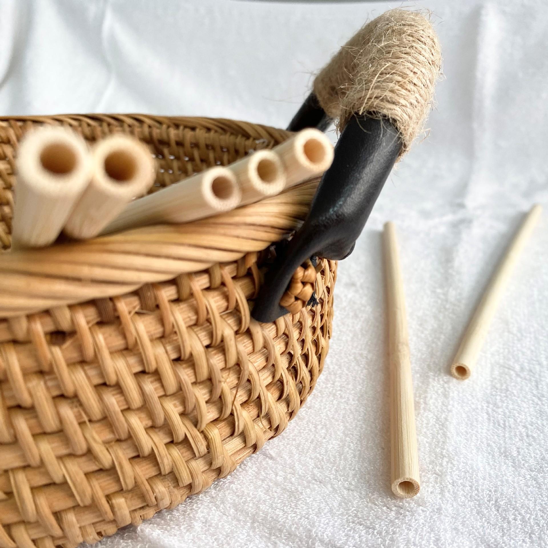 Disposable Bamboo Straws - view 4