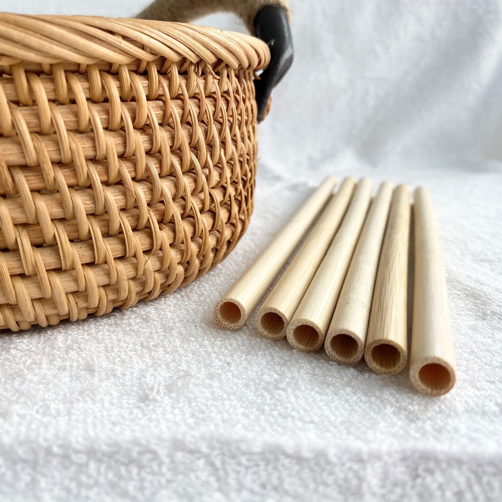 Disposable Bamboo Straws - view 3