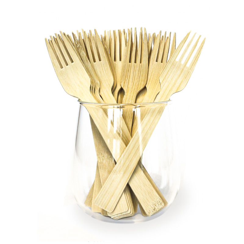 Disposable Bamboo Fork - view 3