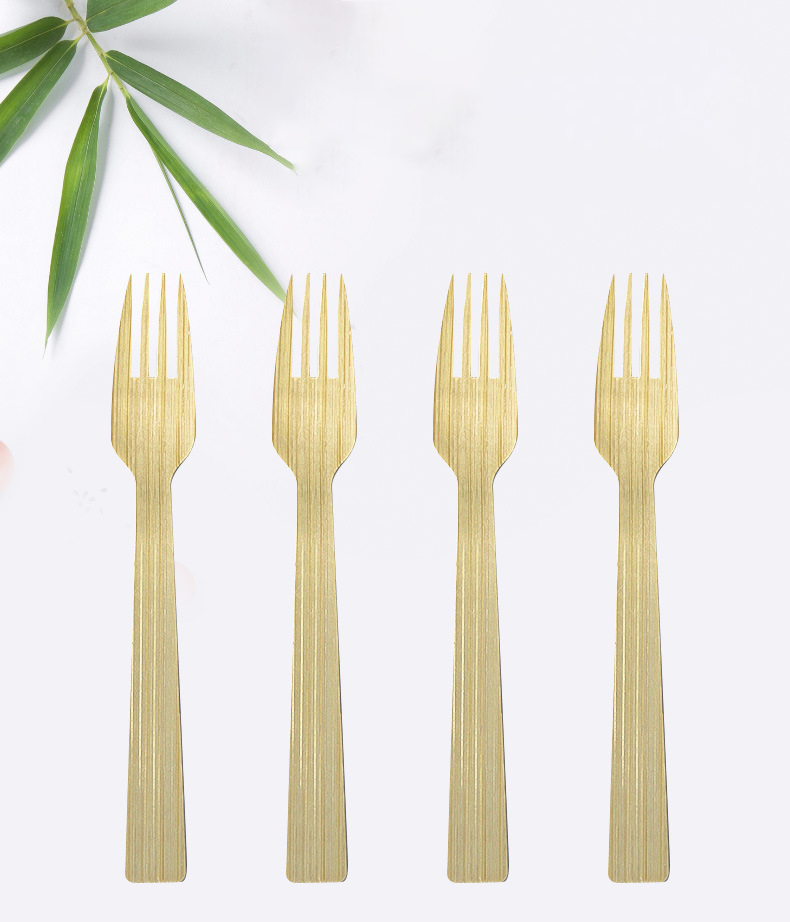 Disposable Bamboo Fork - view 5