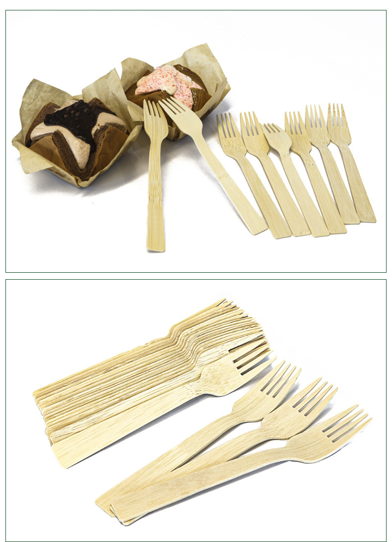 Disposable Bamboo Fork - view 7