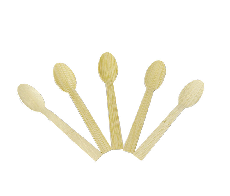 Disposable Bamboo Spoon  - view 4