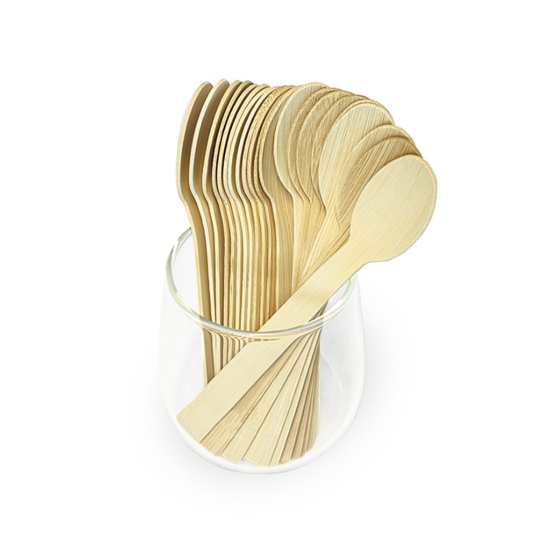 Disposable Bamboo Spoon  - view 2