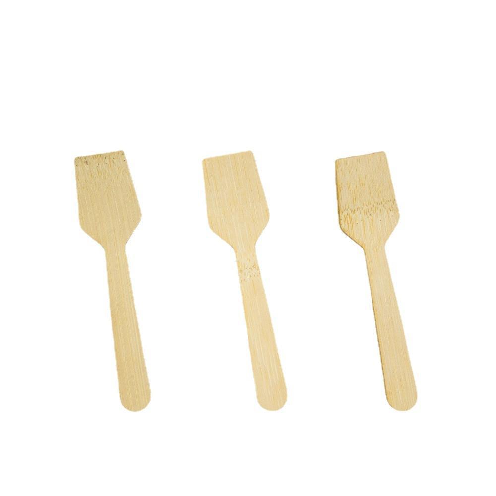 Mini Bamboo Ice Cream Spoons