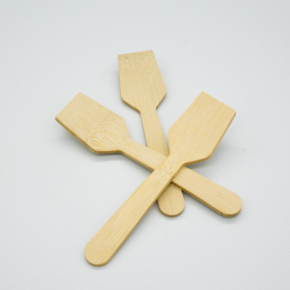 Mini Bamboo Ice Cream Spoons - view 3