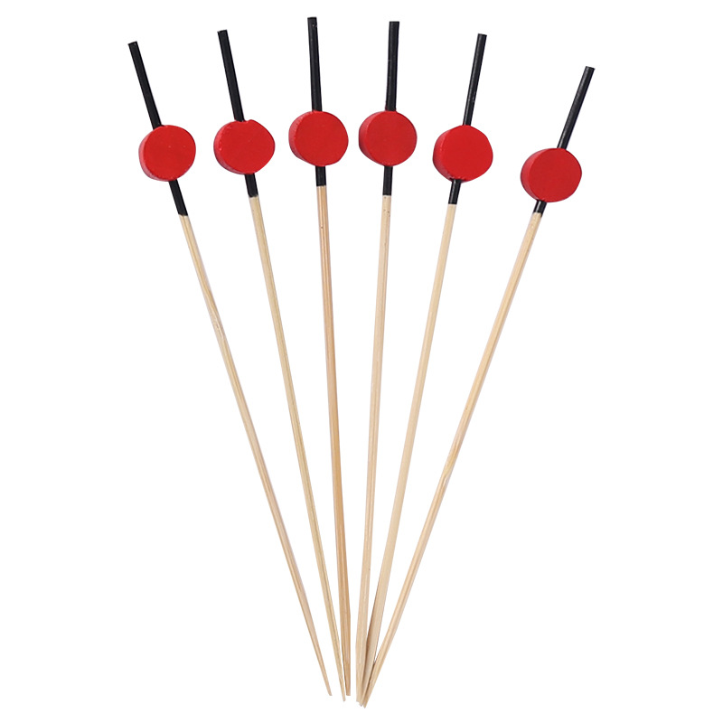 Cutsomized Disposable Bamboo Cocktail Sticks