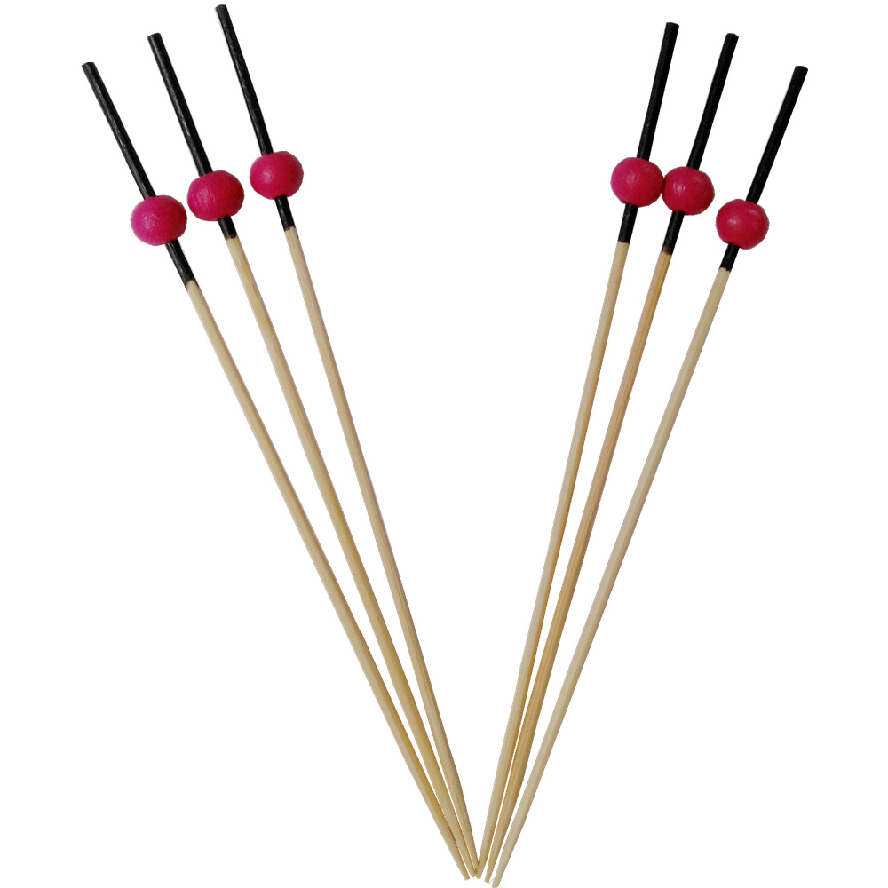 Cutsomized Disposable Bamboo Cocktail Sticks - view 2
