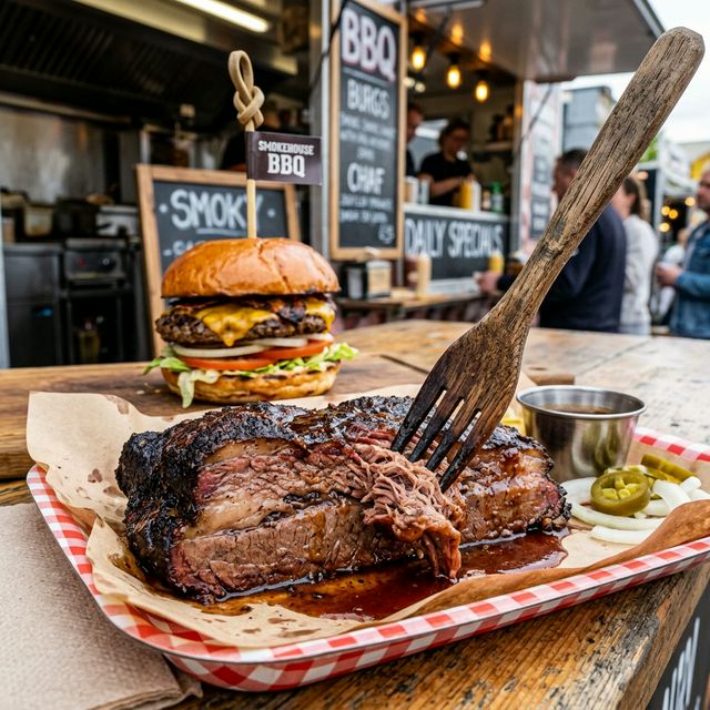 Heavy-Duty Wooden Forks & Birch Skewers for Food Trucks
