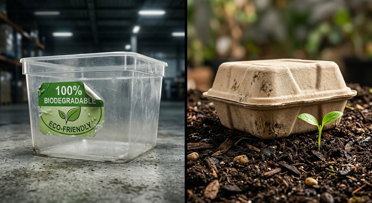 Are 'Biodegradable' Containers Actually Compostable? The Truth About Greenwashing