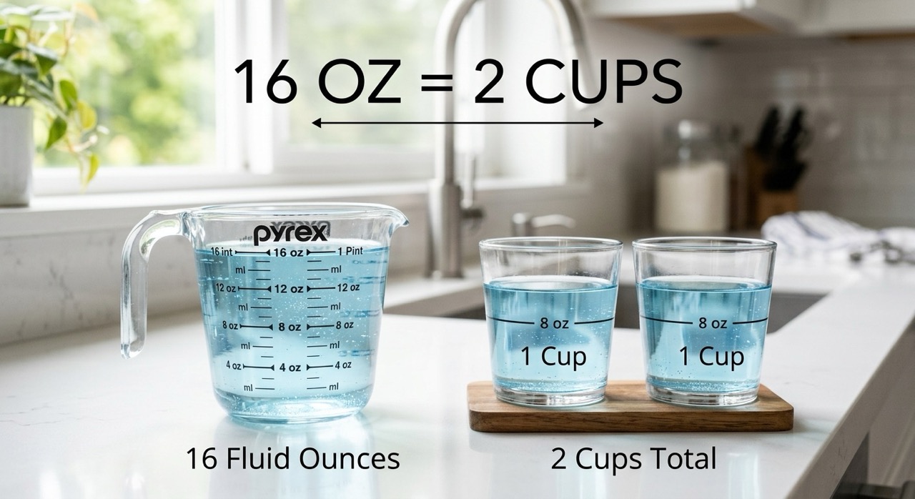 16 oz Equals How Many Cups? Understanding Pints, Measurements & Container Sizes