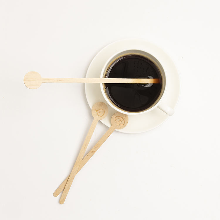 Bamboo Coffee Stirrer Customization 