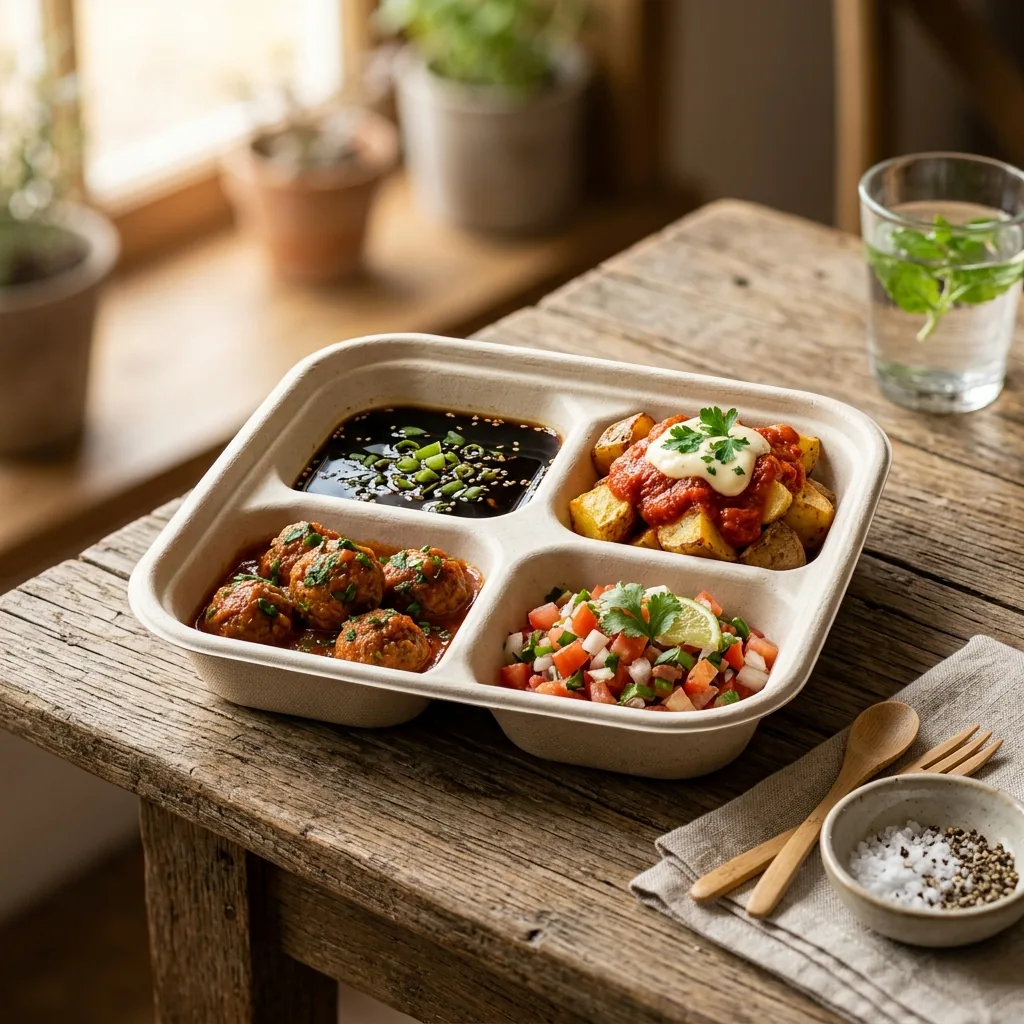 Multi-Compartment Tasting Dishes