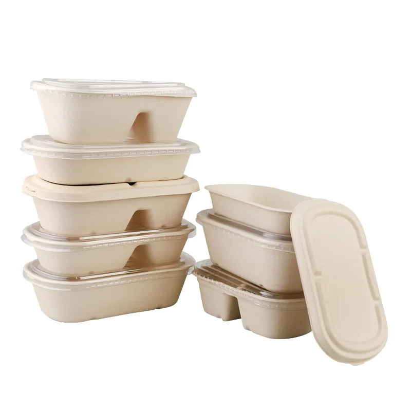 Bagasse Food Containers for Restaurants, Catering, Meal Prep, and Delivery Brands