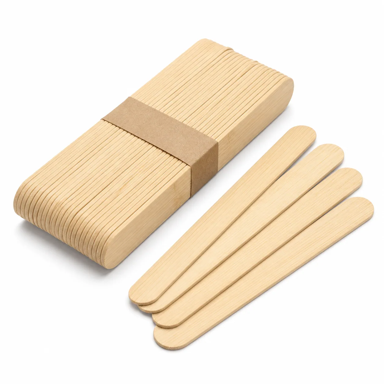 Bambus-Eiscremestiele 5.5 inch Großhandel