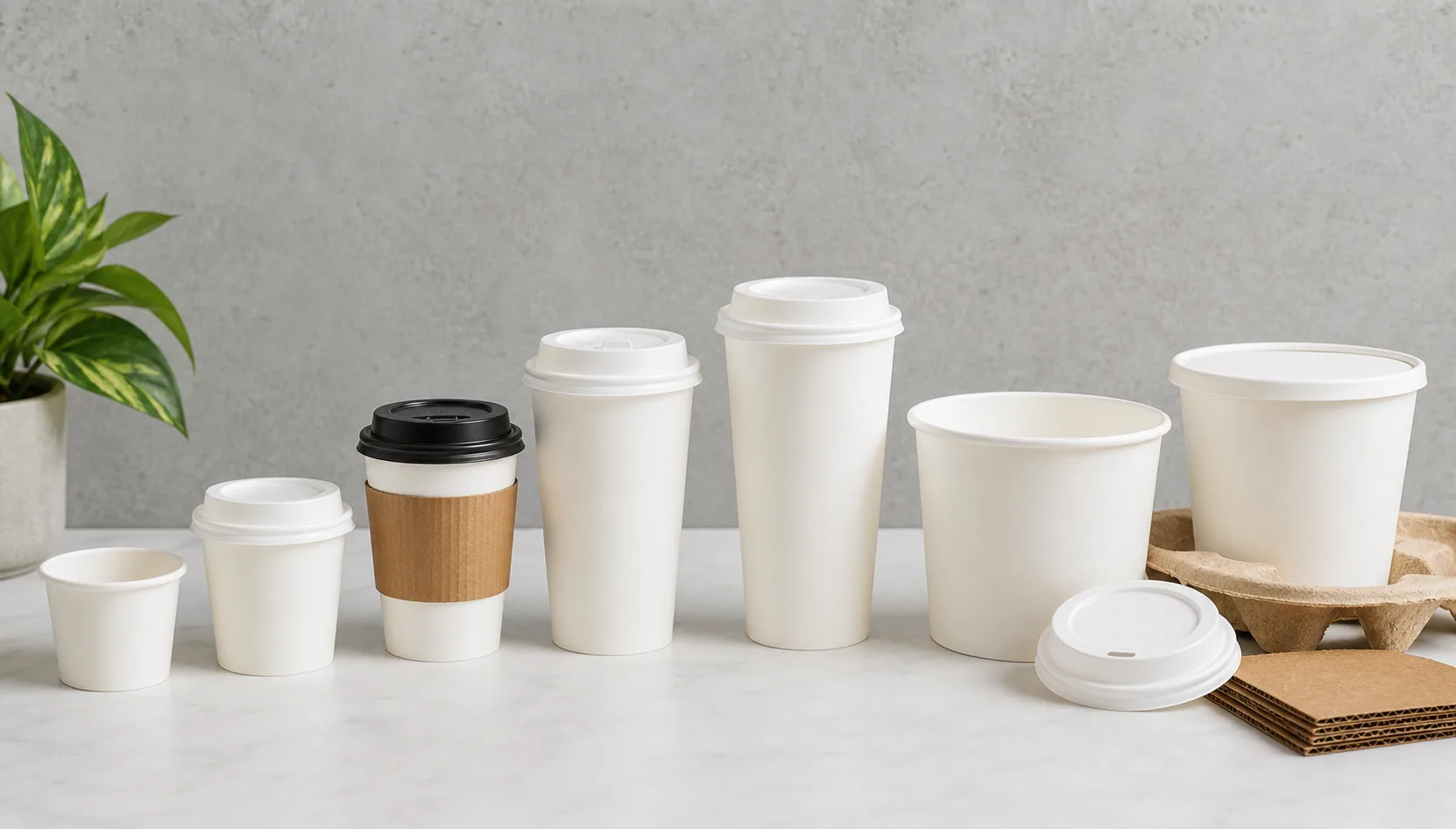 paper cup sizes chart for coffee juice soup sampling and paper cups with lids