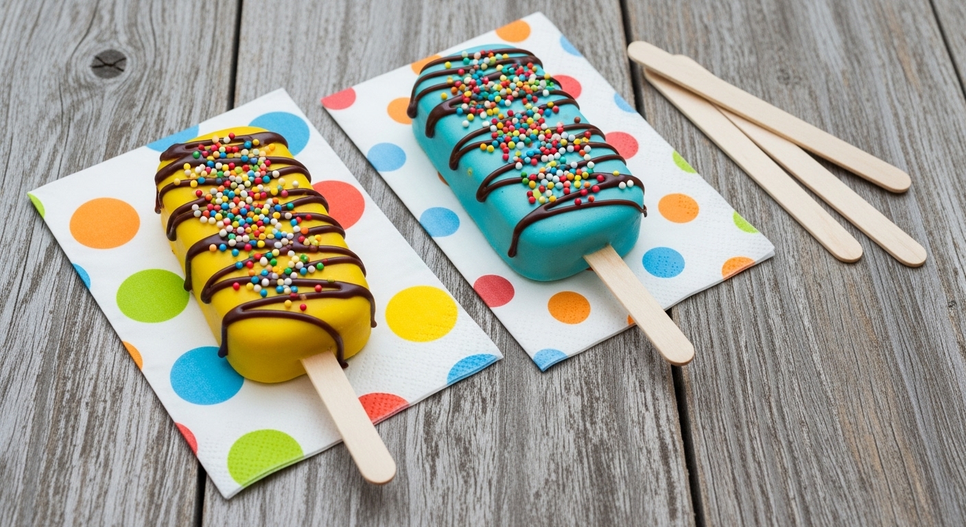 Wooden Ice Cream Stick