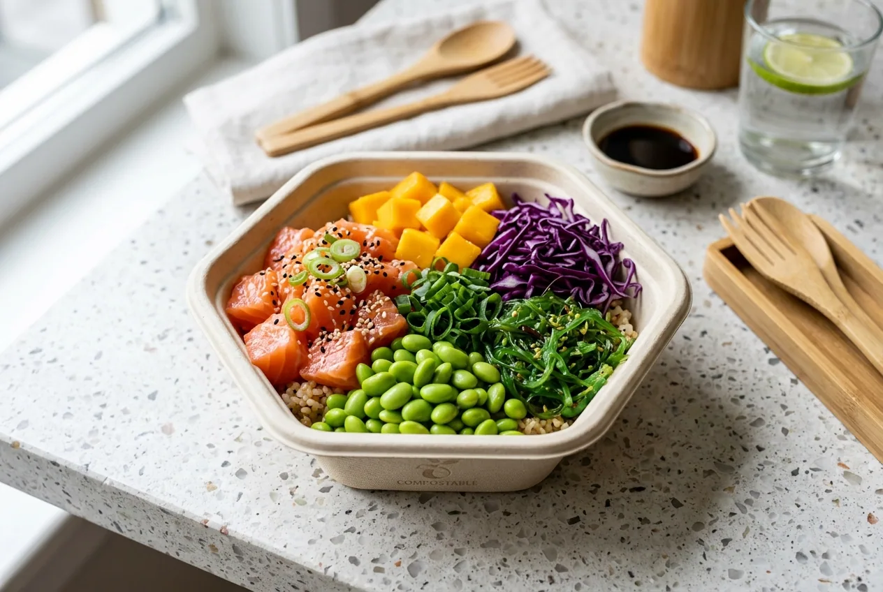 Hexagon Salad Bowls — TOGO Signature Format