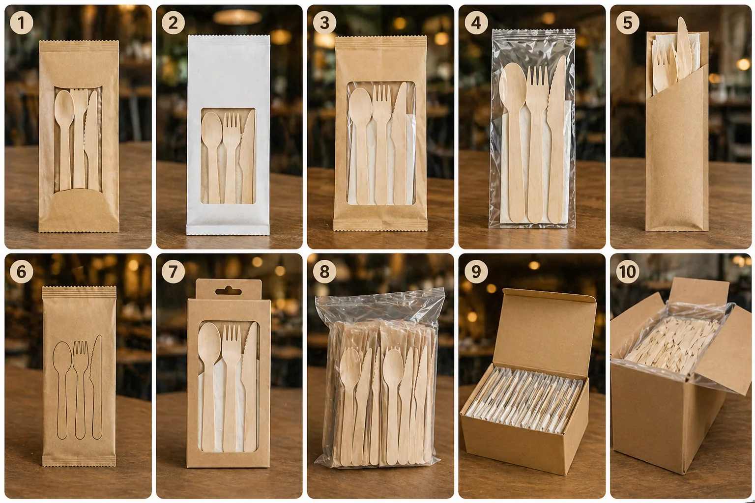 How to Choose the Right Wooden Cutlery for Your Foodservice Program