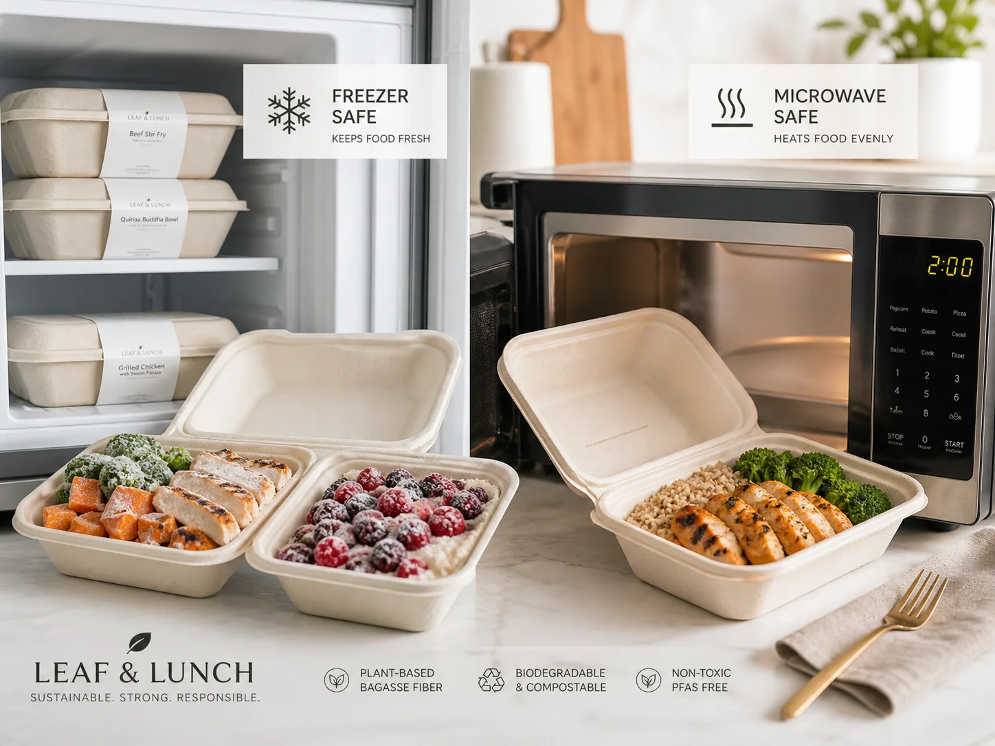Microwave & Freezer Safe Packaging
