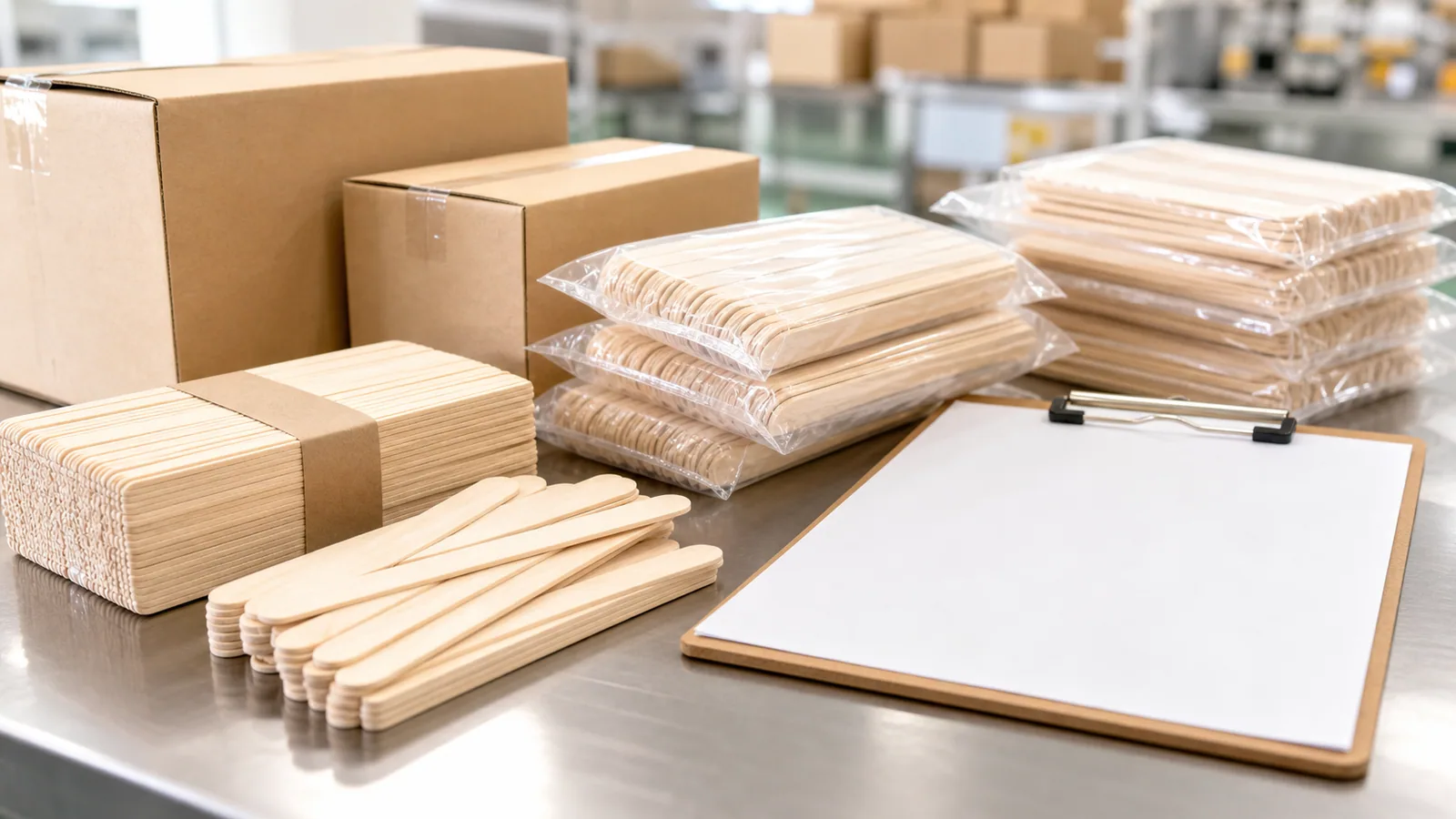 food-contact review for wooden popsicle sticks and wooden ice cream sticks in bulk