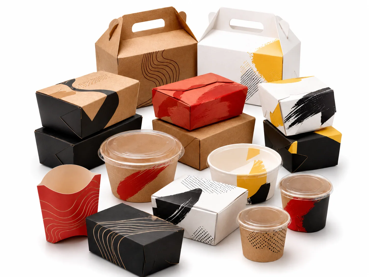 One-Stop Biodegradable Paper Food Packaing Solution
