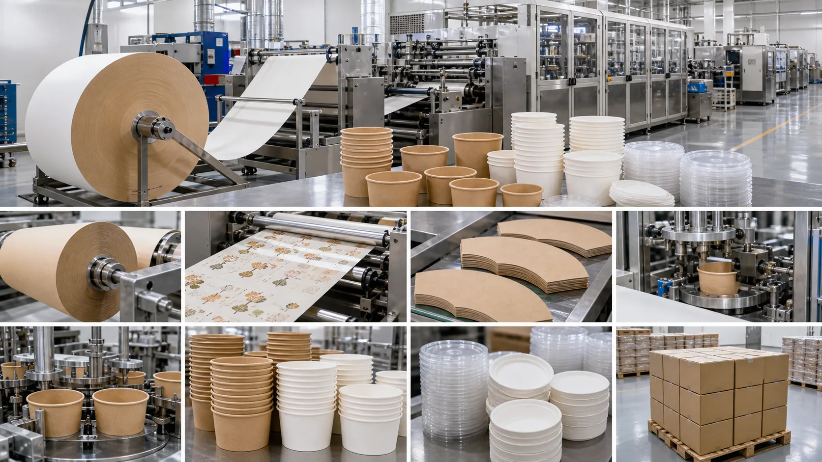 Paper Soup Bowl Production Process