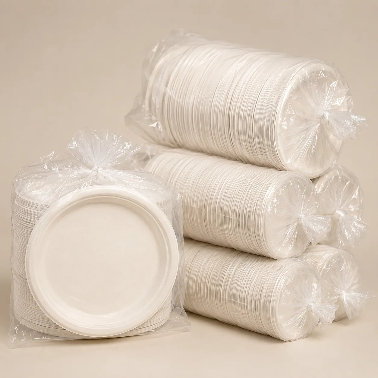 Normal pack paper plates