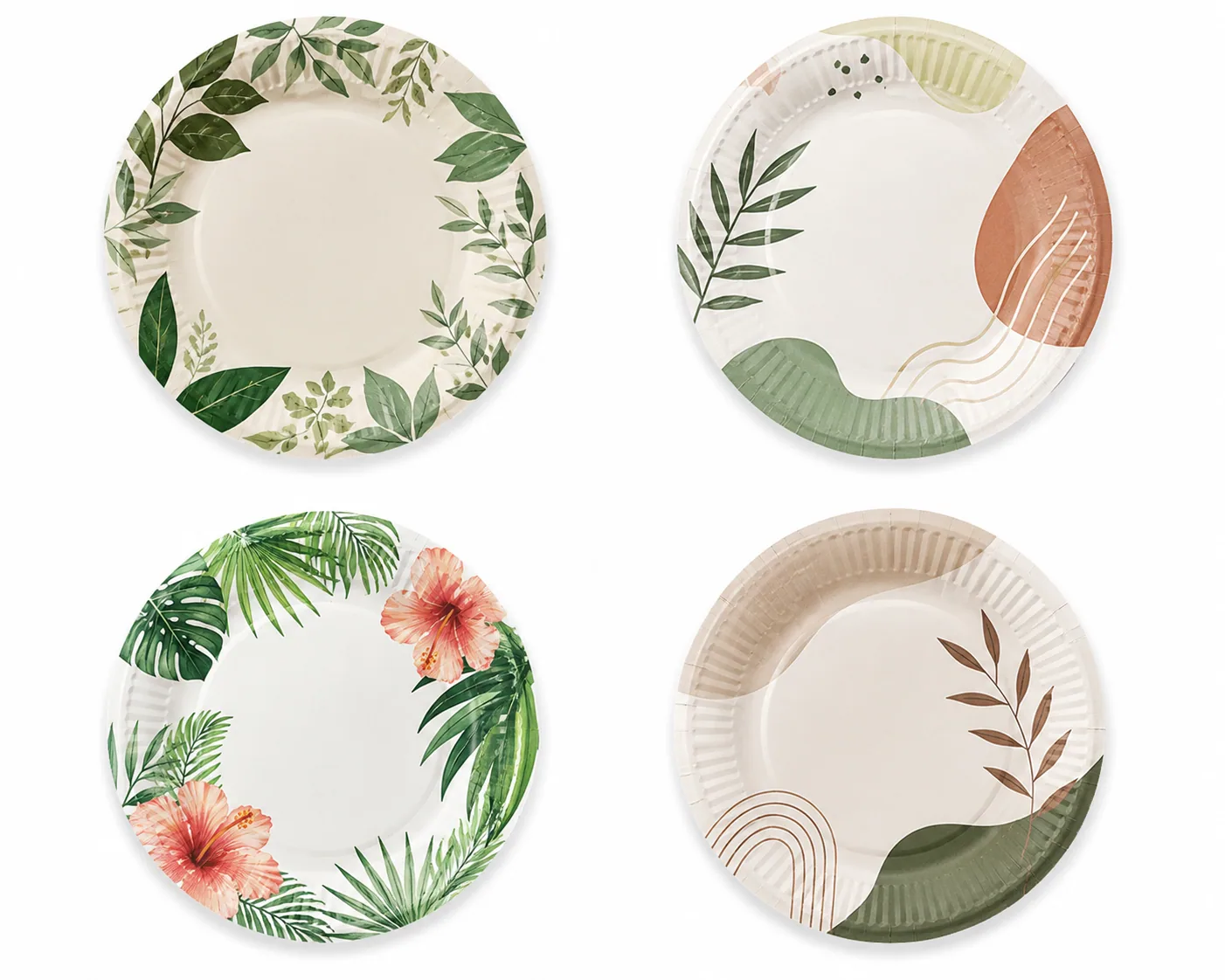 One-stop compostable paper plate solution