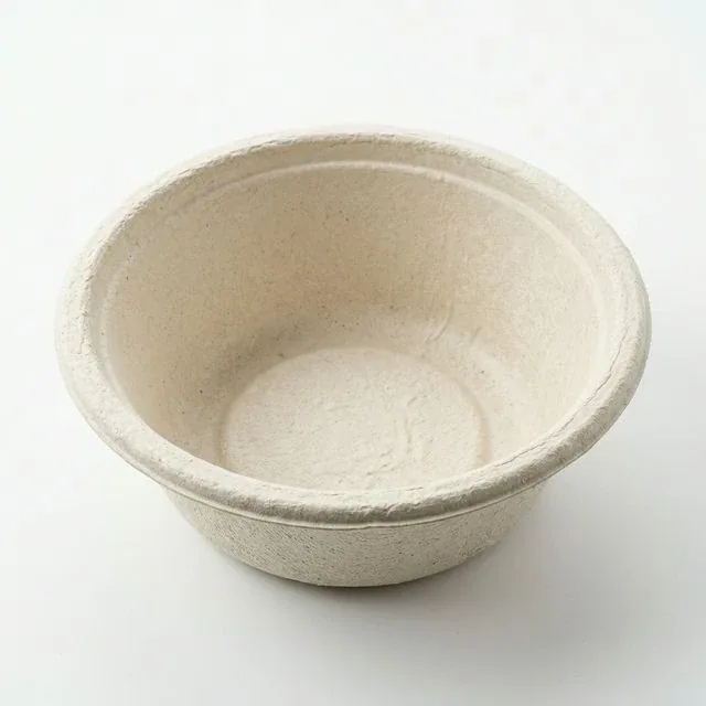 TOGO 8 oz bagasse bowl for small soup sides and tasting portions
