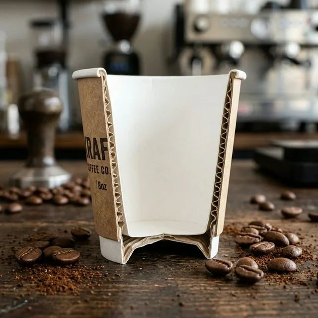 TOGO paper cups with lids for disposable cup material and lid matching