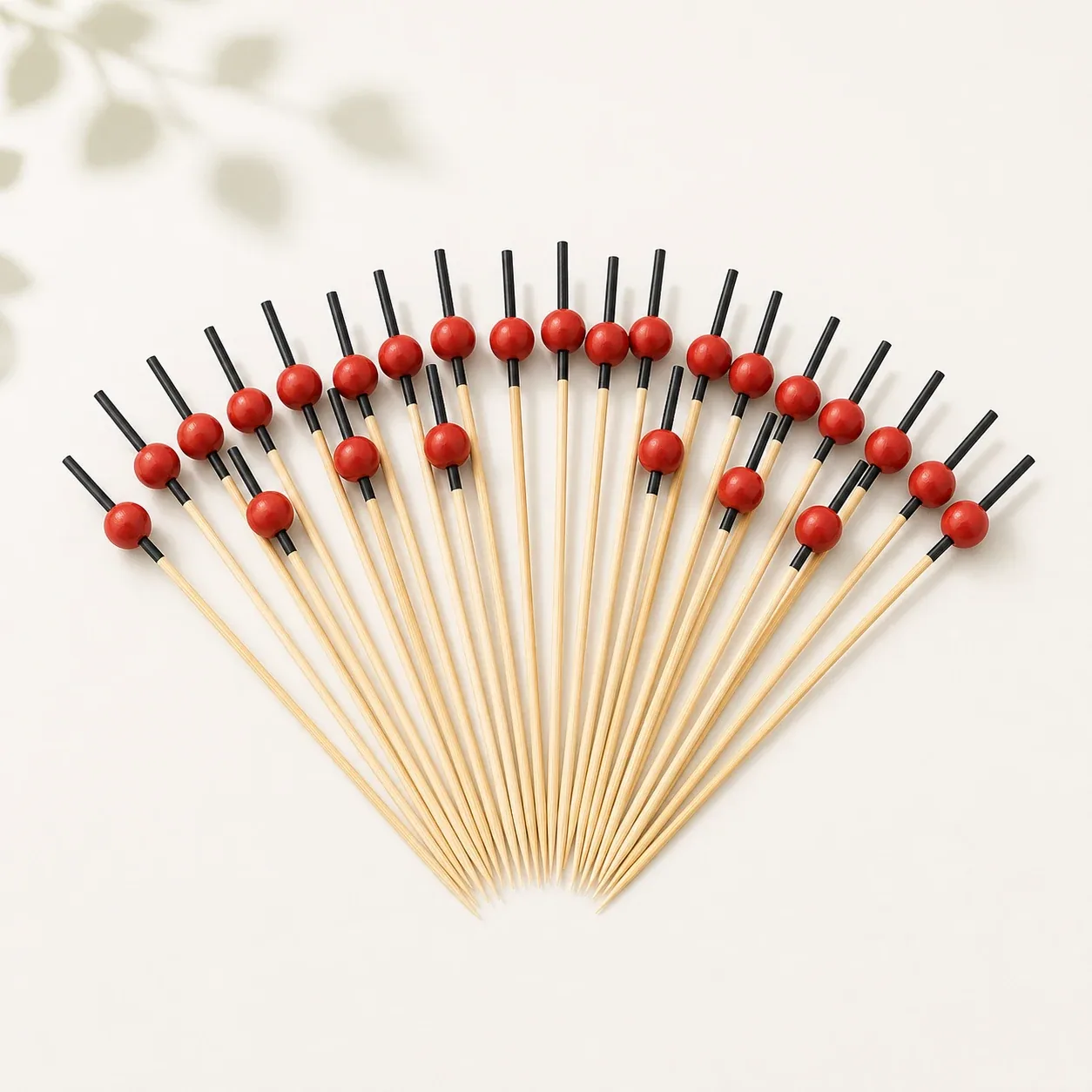 Red Bead Black-Tip Picks