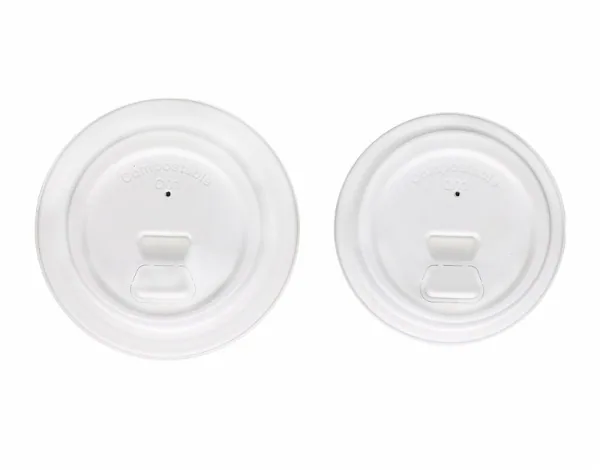 Cup Lid with Hinged Tab