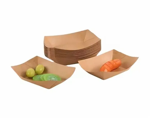 Wholesale Paper Boat Tray for Foodservice Packaging