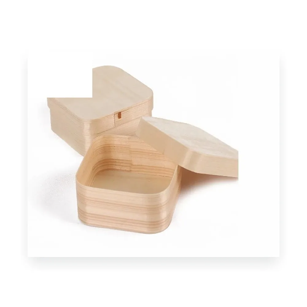 Square Food Box with Lid - 80*80*43 mm