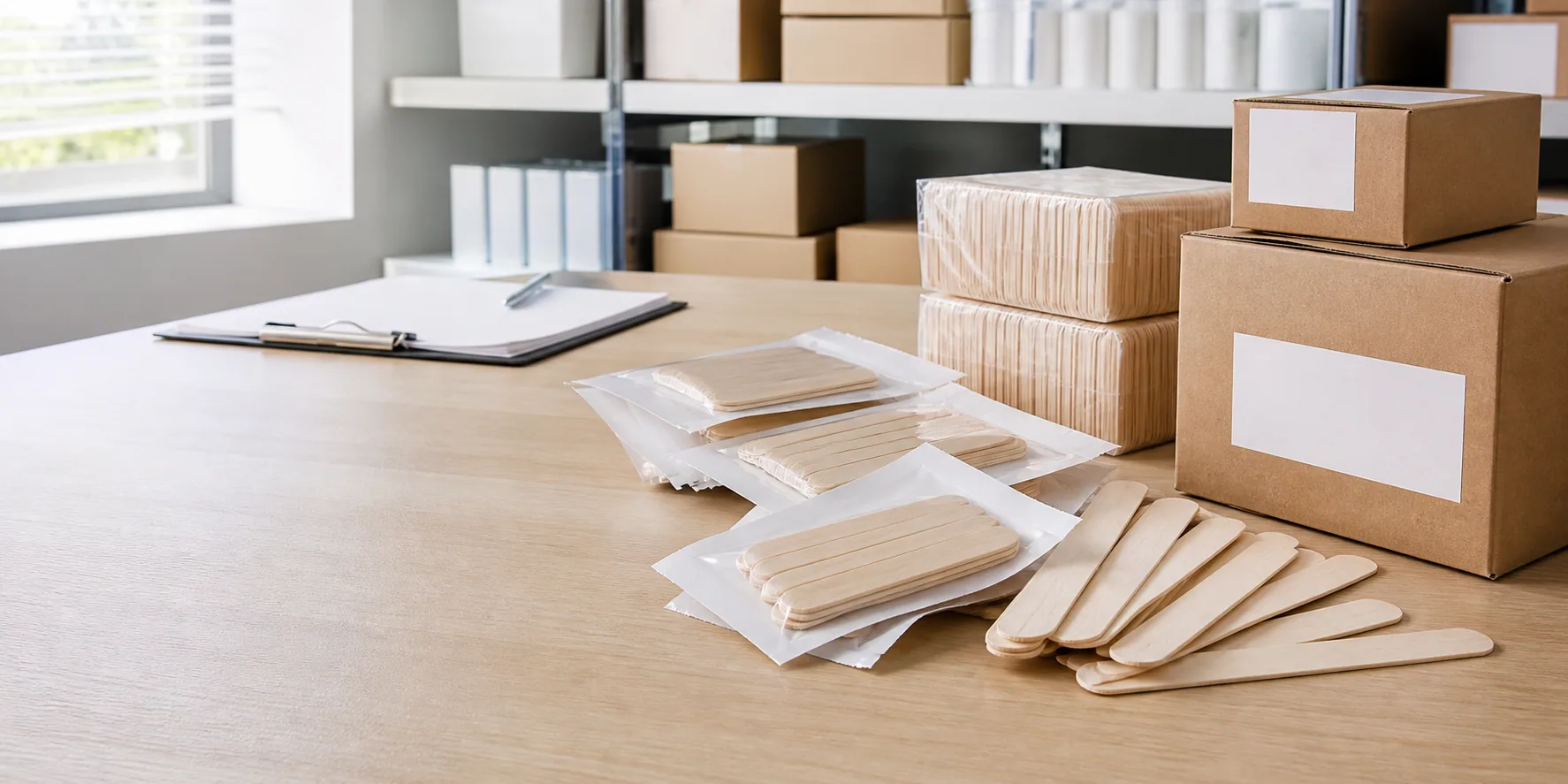Wholesale Wooden Tongue Blades for Professional Supply