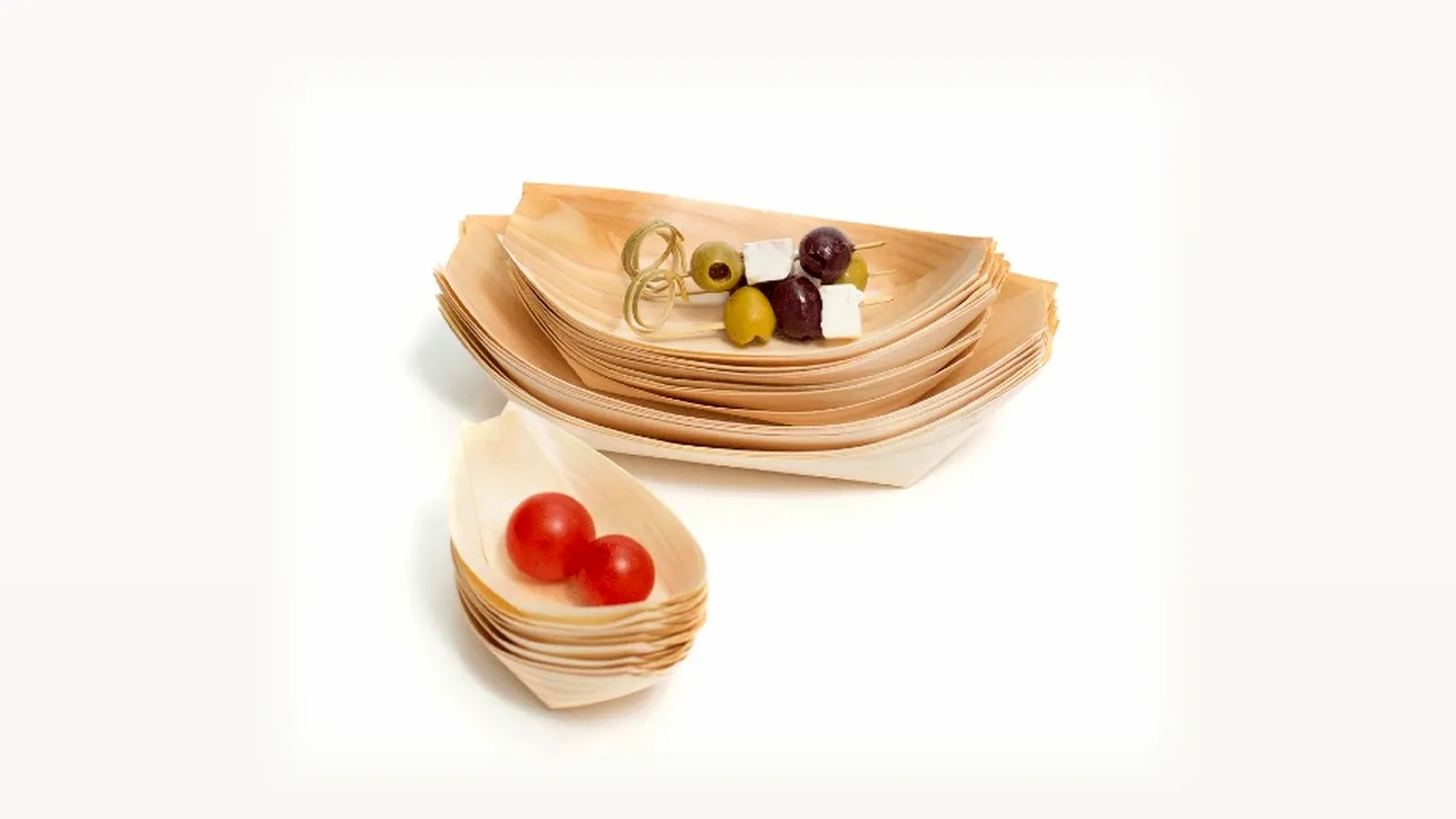 TOGO wooden food containers product image for catering and presentation