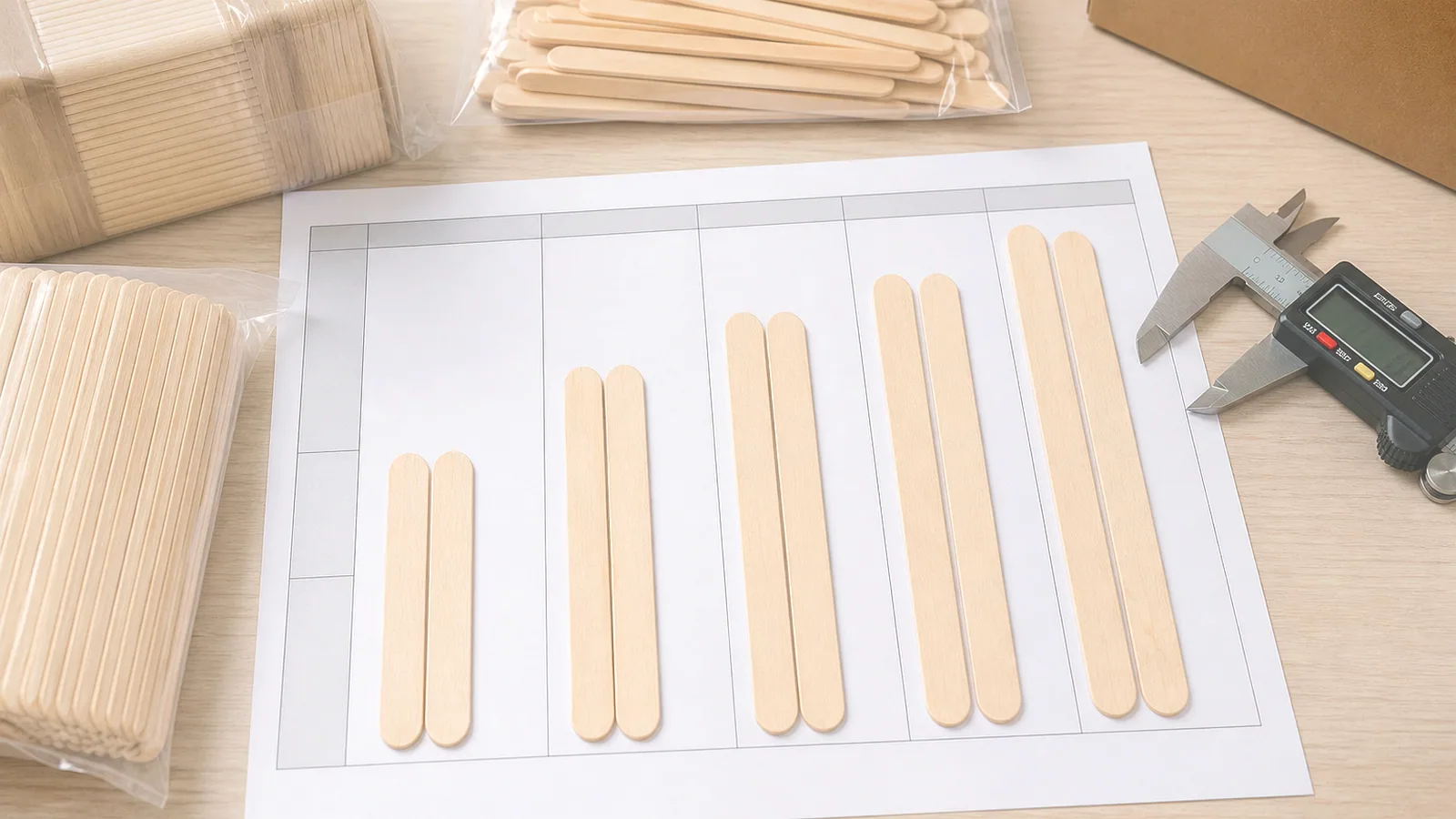 wood material review for wooden popsicle sticks