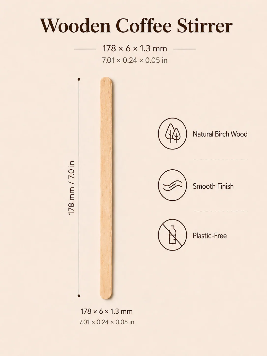 178 mm Heavy-Duty Stirrer